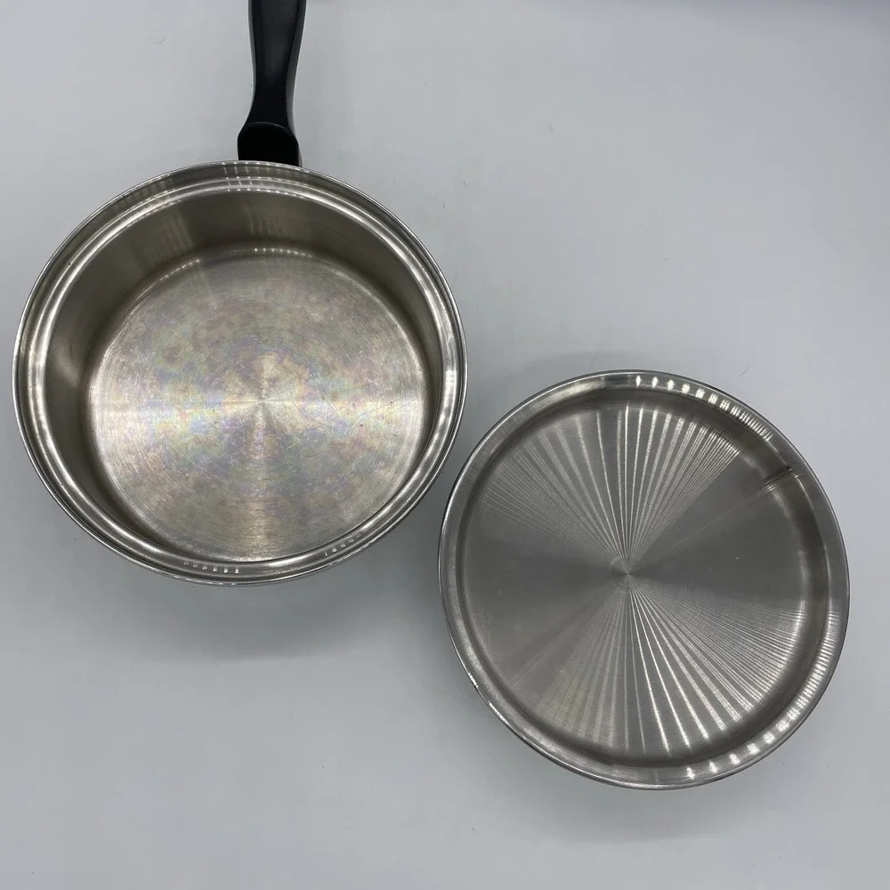 Vtg Chef's Ware Townecraft Saucepan 1.5 Quart 8 1/2